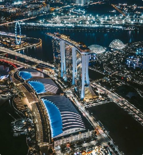Singapore, Night view